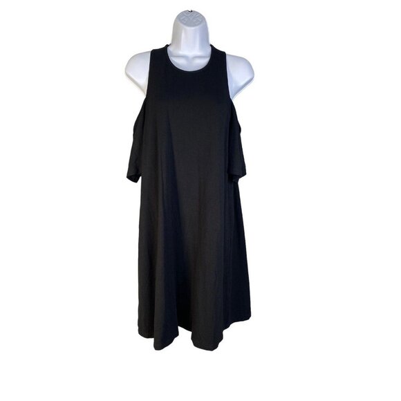 Cupcakes and Cashmere Womens Cold Shoulder‎ Dress Black Size Medium - Picture 2 of 9